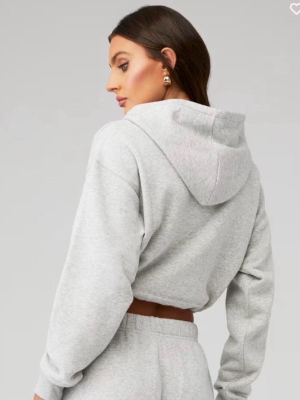 Good American Cropped Hoodie - Picture 7 of 7